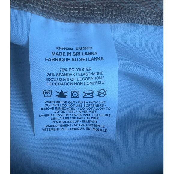 Nike One Luxe Dri-Fit 7/8 Length Mid Rise Leggings 1X Tight Fit Tropical Print - Picture 6 of 11